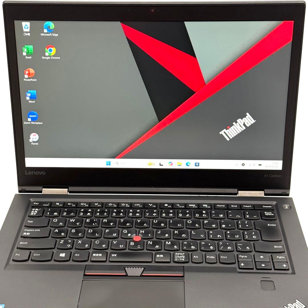 ThinkPad Core i7 小型軽量 16GB SSD512 高精細液晶