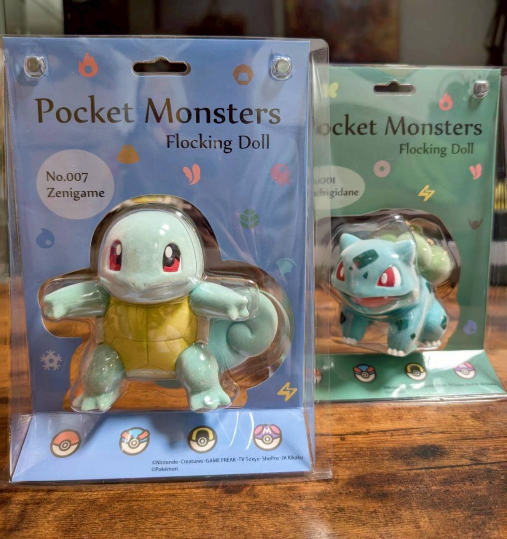 フロッキングドール ポケモン 4体セット セキグチ