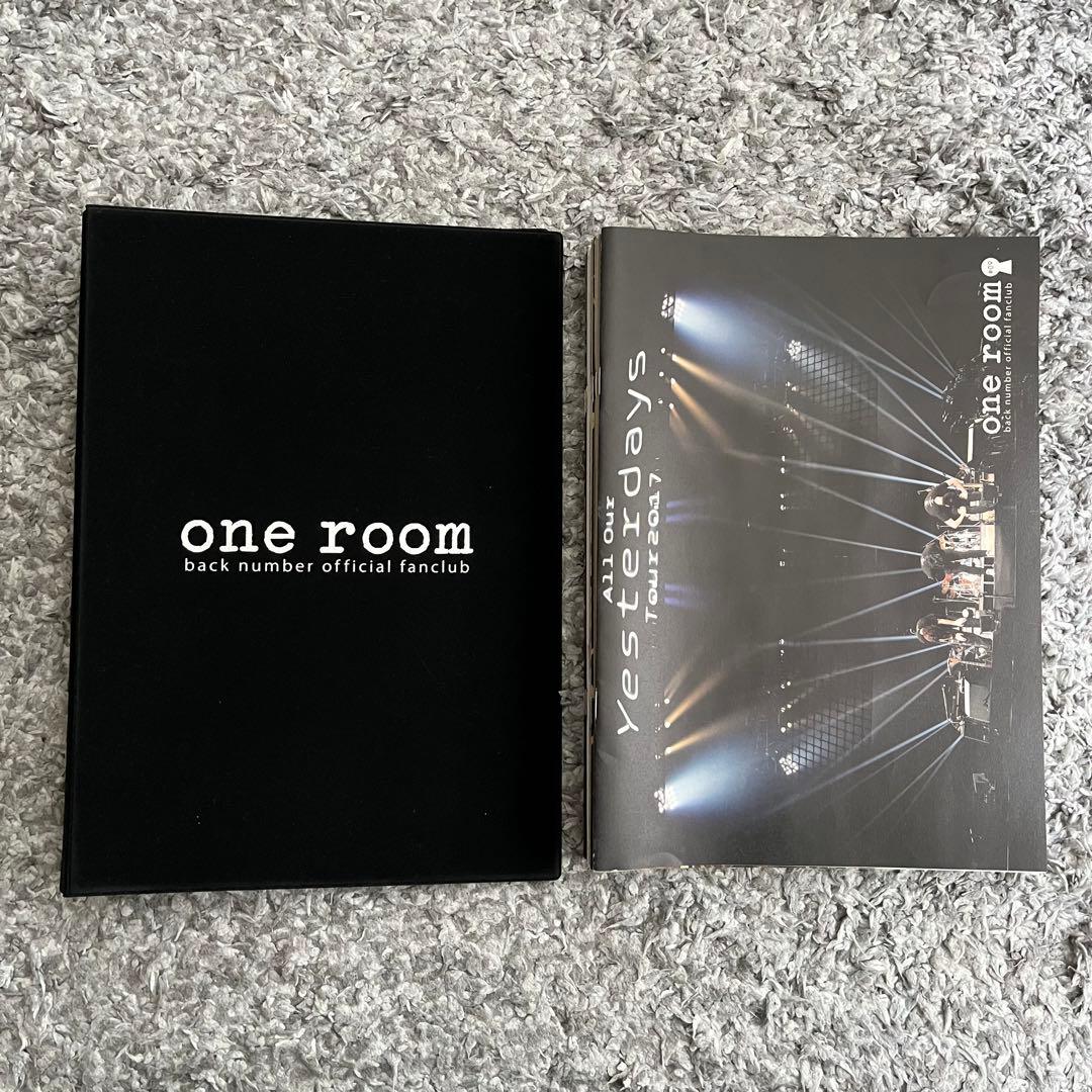 back number FC one room会報10冊＋ファイルセット+おまけ