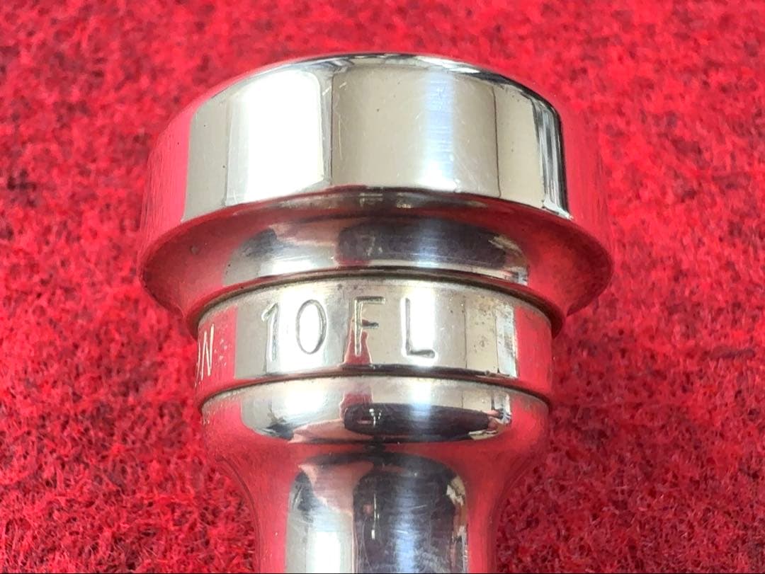 p*a様 WARBURTON フリューゲルホルン用マウスピース 10FL 中古美