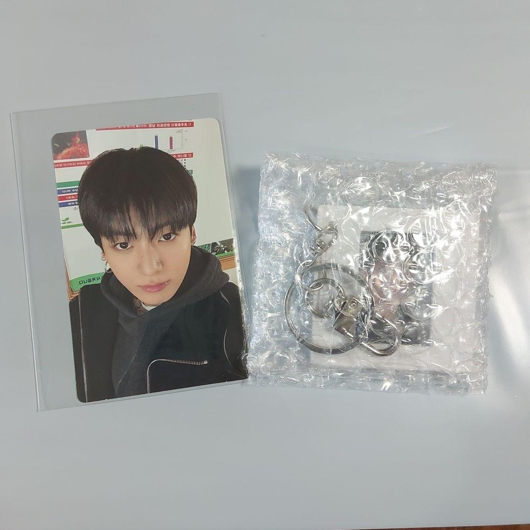 BTS Jungkook ARIRANGアーリーバード特典トレカとキーリング
