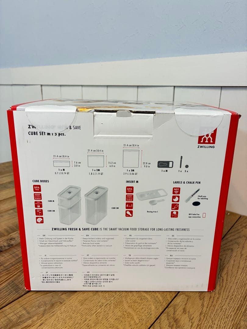 新品 フレッシュ＆セーブ CUBEスターターセットM51026082