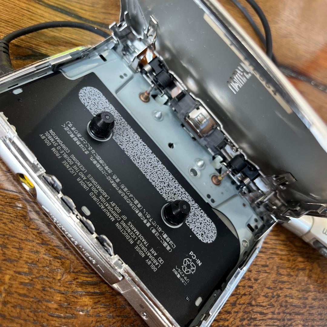 SONY ポータブルカセットプレイヤー　WM-EX9　シルバー　ジャンク