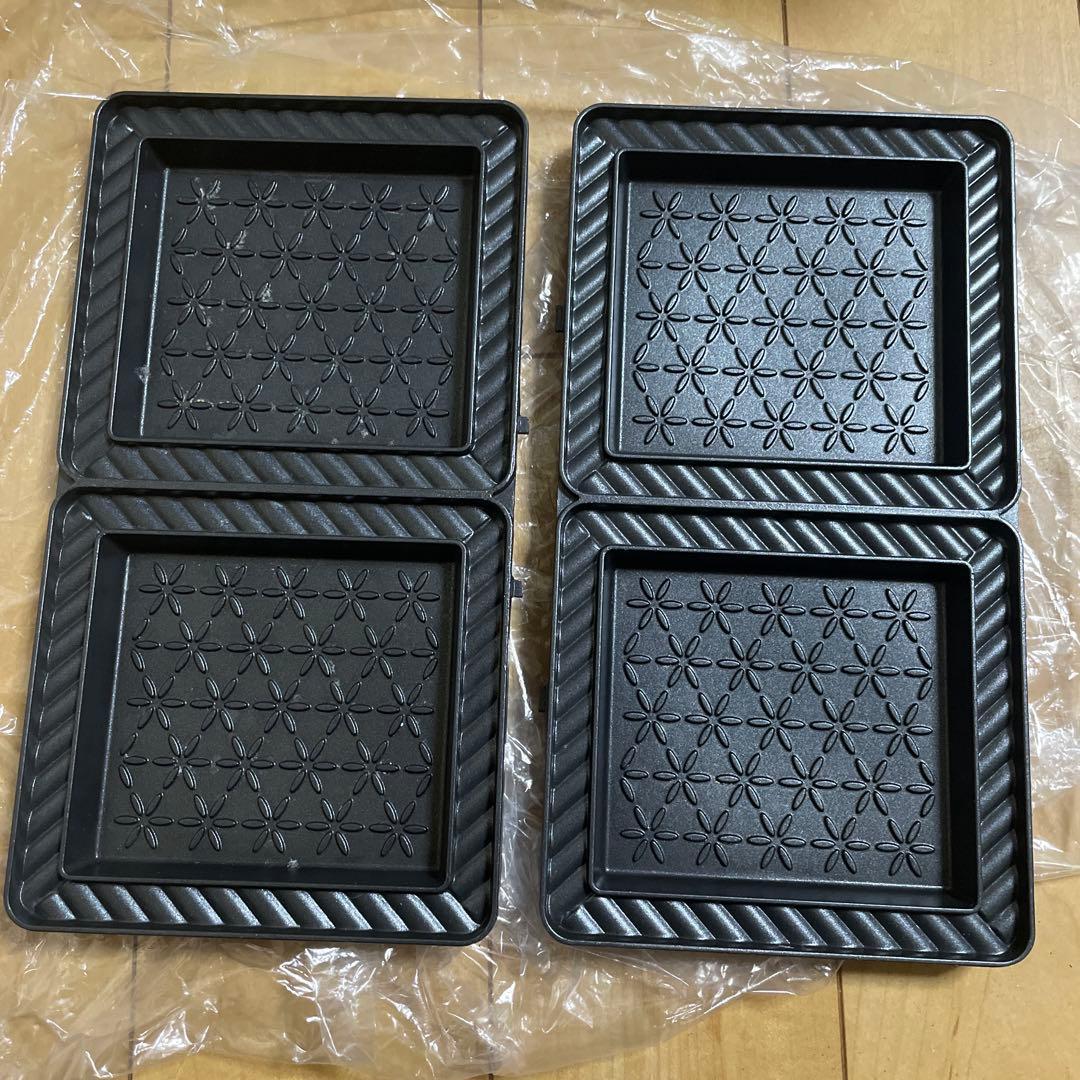 BRUNO グリルサンドメーカーダブル　グレージュ美品