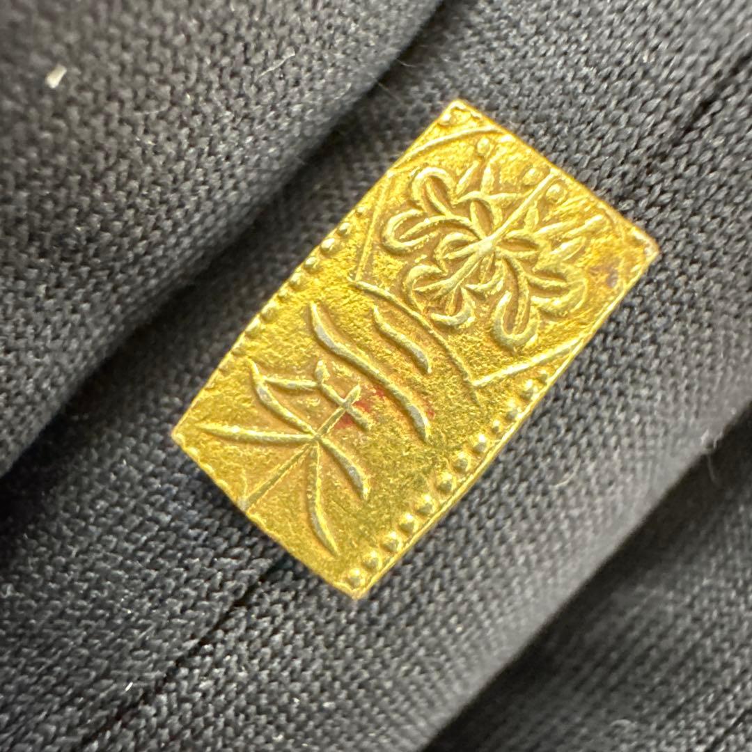 L*ン様 【希少】天保二朱金　重さ約1.6g　金属分析画像あり