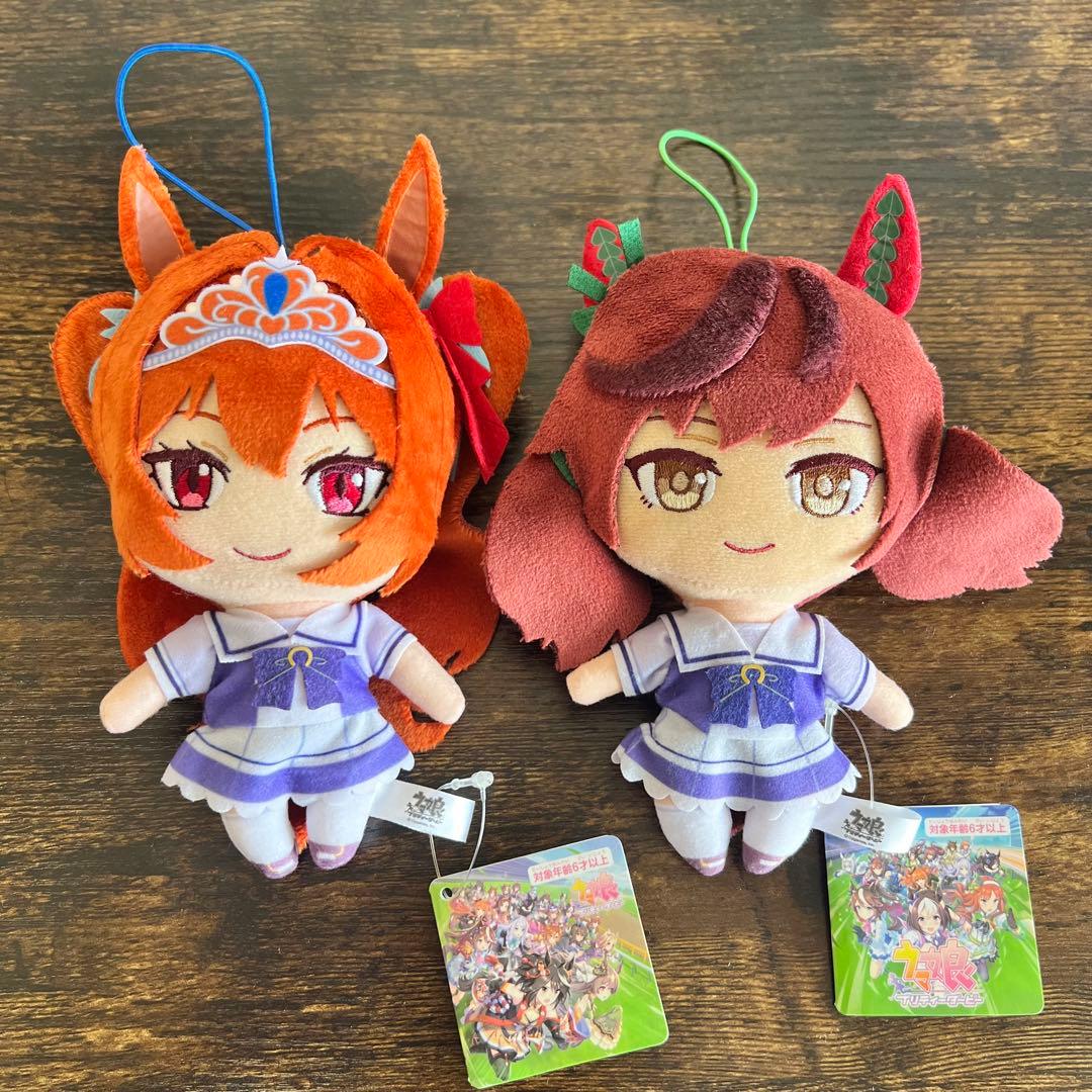 ウマ娘　ぬい　通常ぬいぐるみ　ダイワスカーレット　ナイスネイチャ