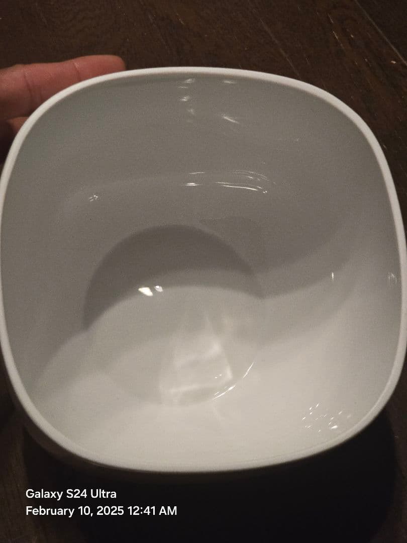 Rosenthal studio-linie ホワイト角型ボウル