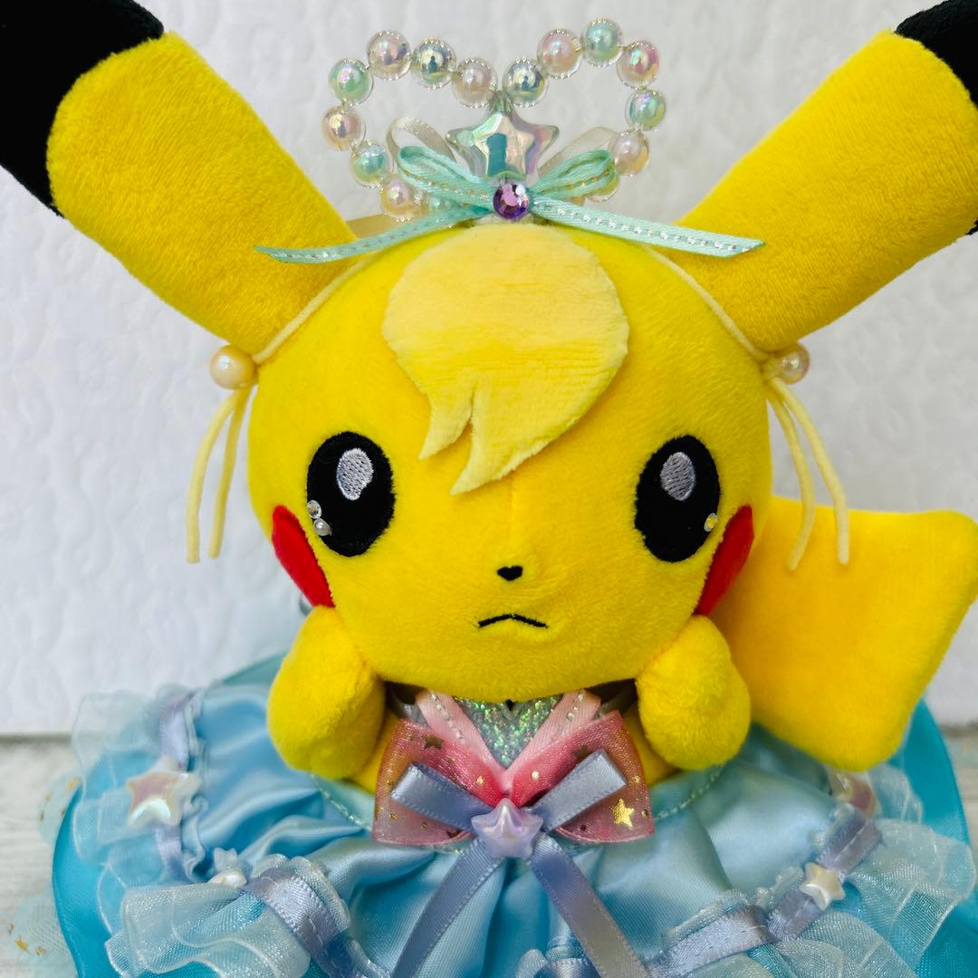 nana♡商品 マイピカチュウ用　ハンドメイドコスチューム　七夕ドレス