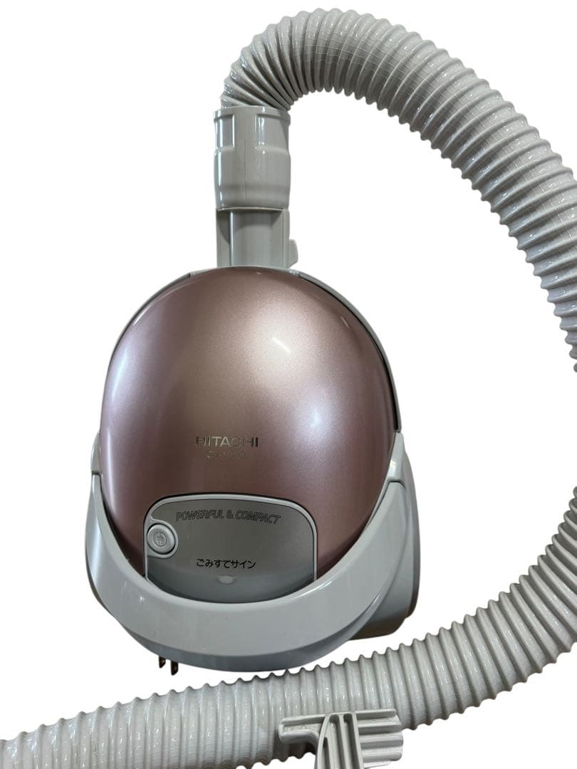 日立 掃除機 CV-V500 ピンク 2022年製 吸引力良好 紙パック式