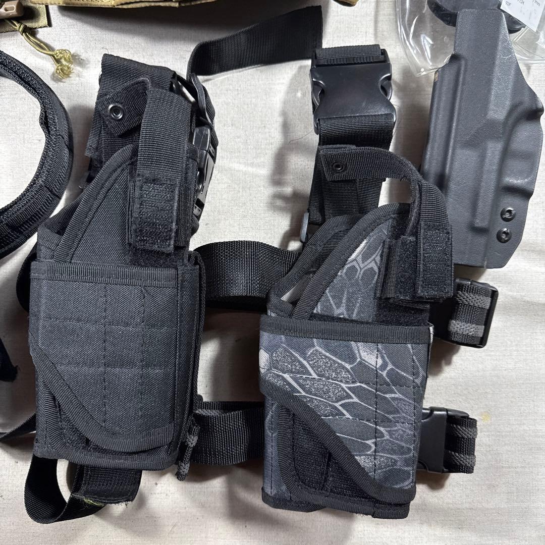 サバゲー タクティカル 装備セット ホルスター マガジンポーチ 9個セット