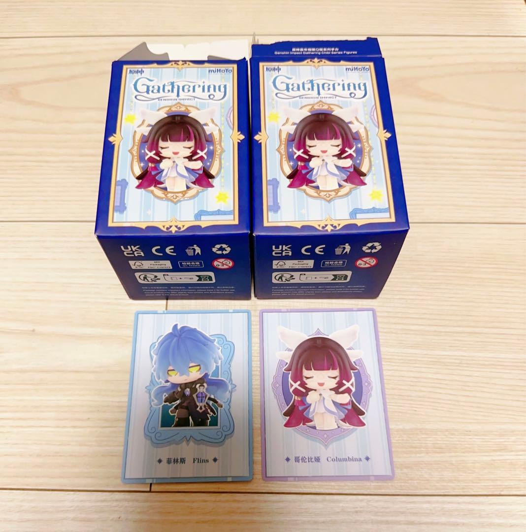 POPMART 原神　Gathering フィギュア　フリンズ　コロンビーナ