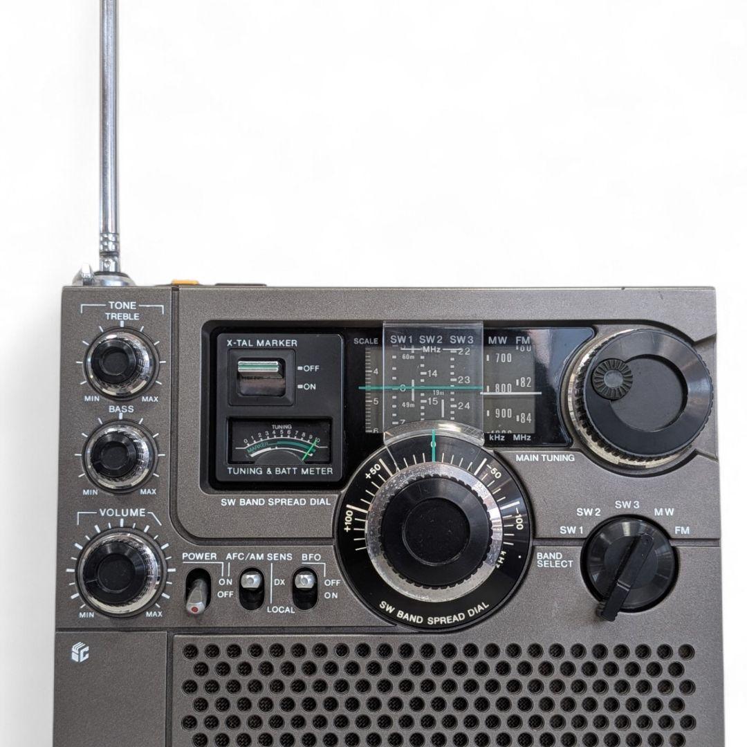 SONY スカイセンサー ICF-5900 BCLラジオ 動作OKマニュアル付