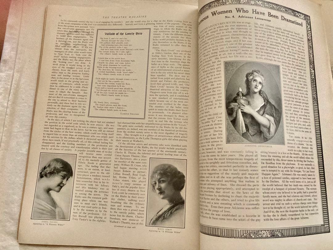 アンティ-クBOOK(THE THEATRE 1912年)