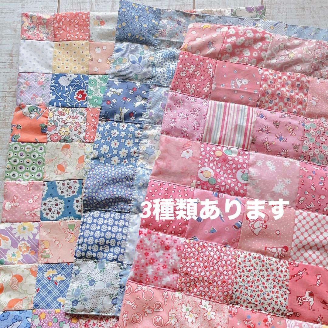 専用⚘handmadeパッチワークふわふわマット① カフェマットとしても੯・͡△♡