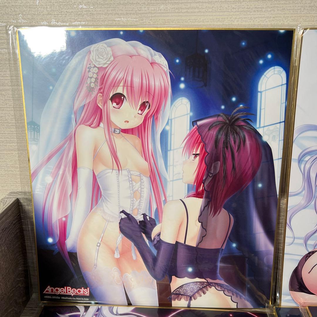 Angel Beats! 色紙　8点セット