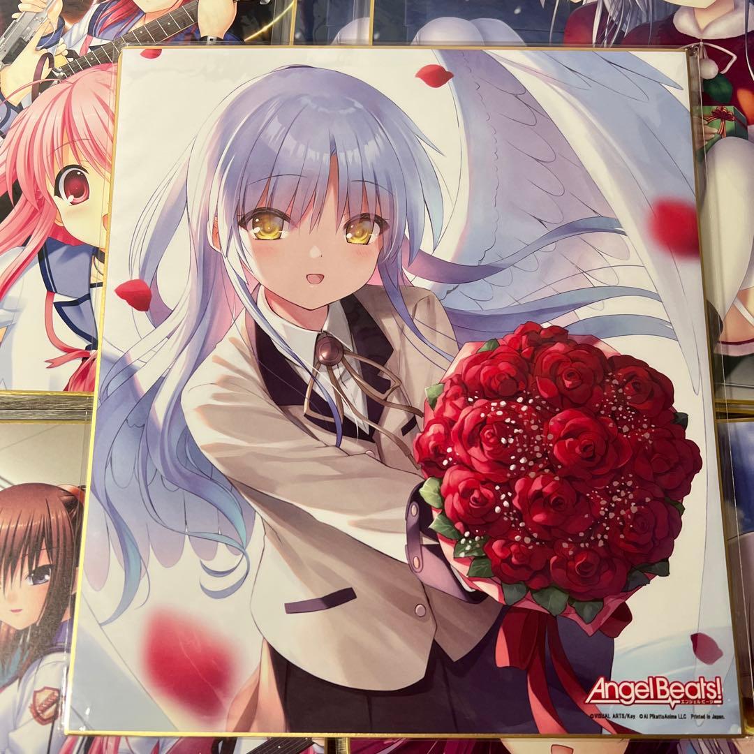 Angel Beats! 色紙　8点セット