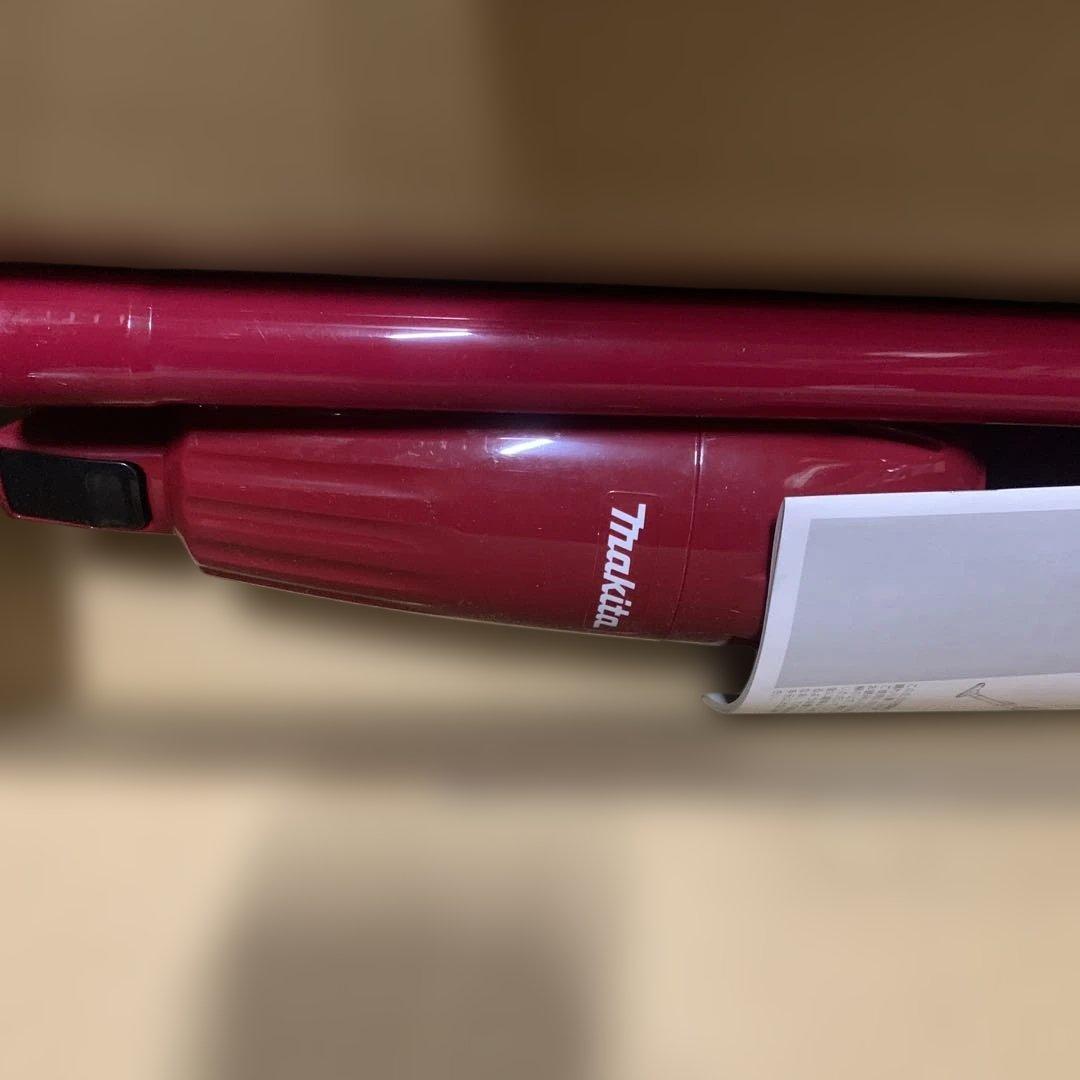 マキタ(Makita) 充電式クリーナ（レッド）バッテリ内蔵式