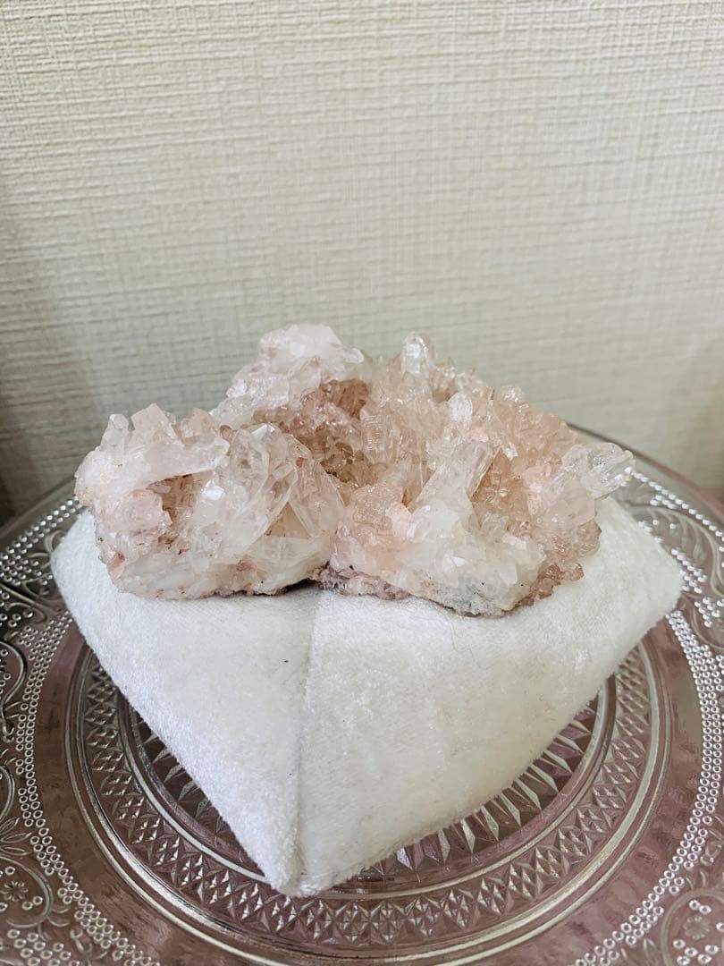 ⭐︎天然石⭐︎超レア⭐︎原石⭐︎アメリカ⭐︎コロンビア産⭐︎ピンクレムリアン⭐︎クラスター⭐︎