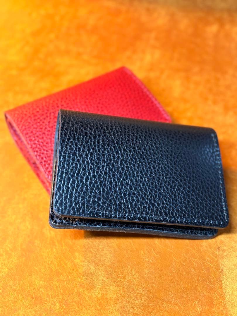 イタリアンレザードラーロ二つ折り財布
