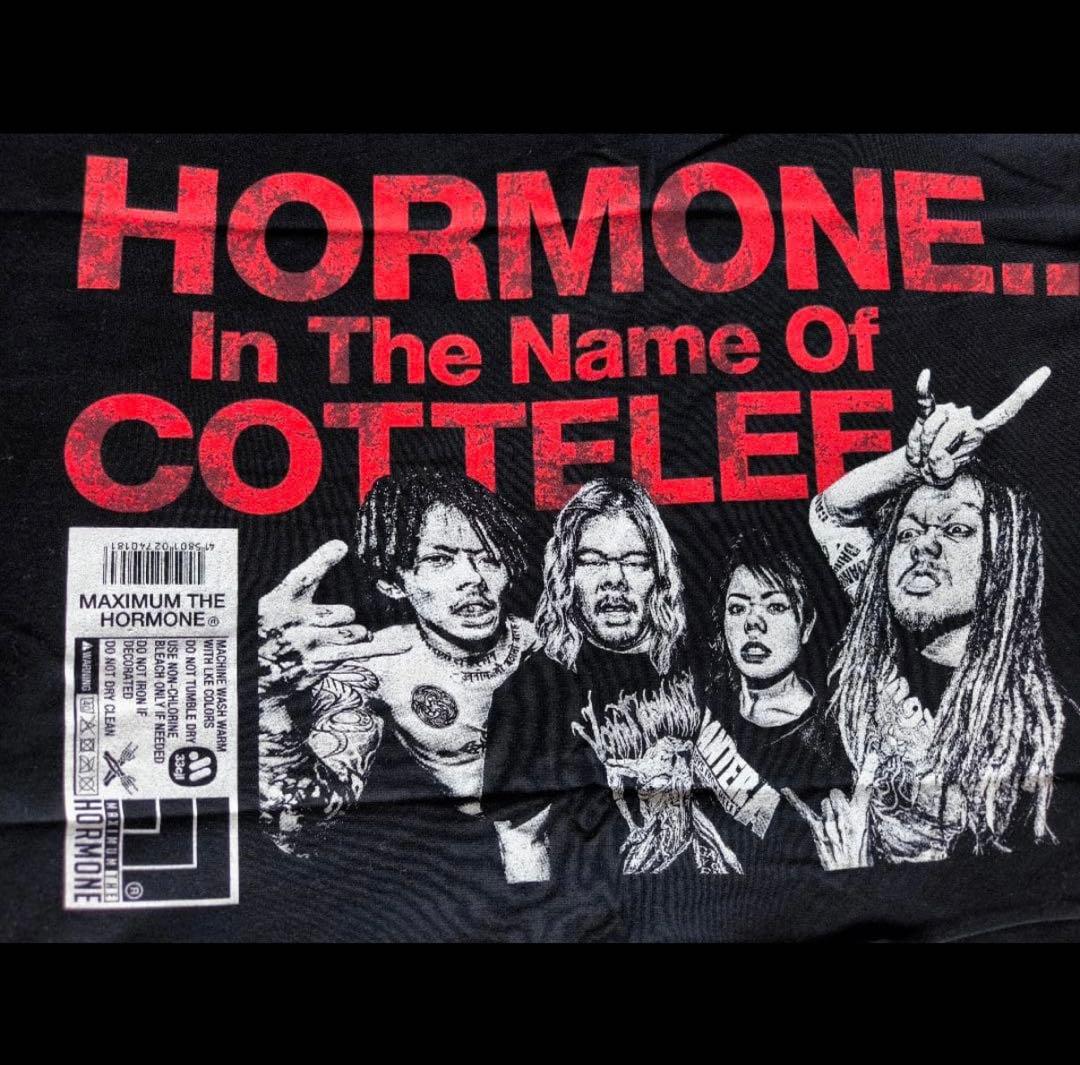 MAXIMUM THE HORMONE Tシャツ Lサイズ　ブラック