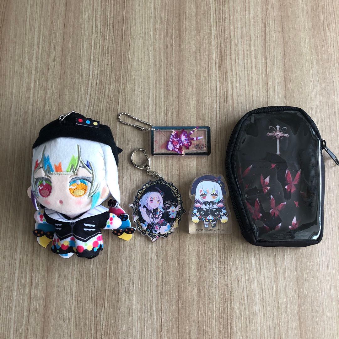 魔法少女ノ魔女裁判　城ヶ崎ノア　アクリルキーホルダー　棺桶ポーチ　マスコット