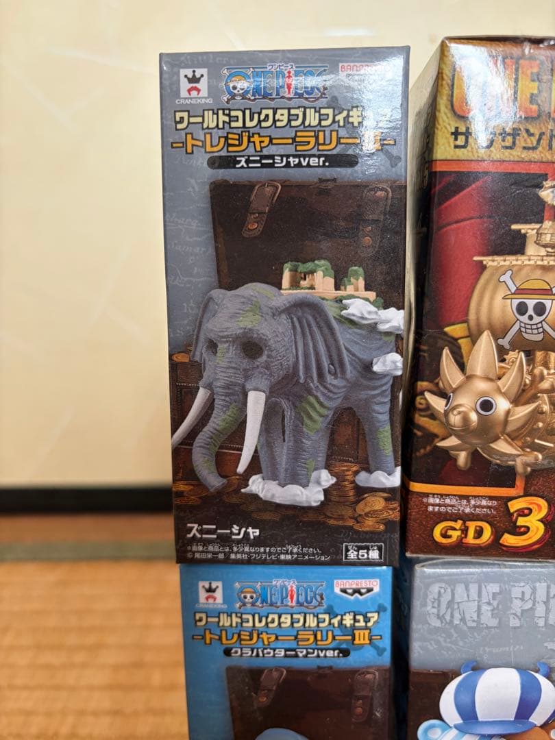 ワンピース WCF ワールドコレクタブルフィギュア レア6体セット