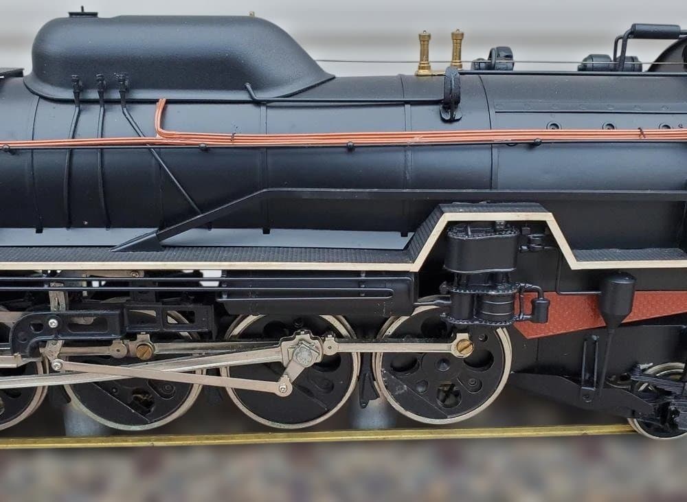 C152　【引取限定】希少！D51型(過熱テンダー機関車)　鉄道模型　現状品