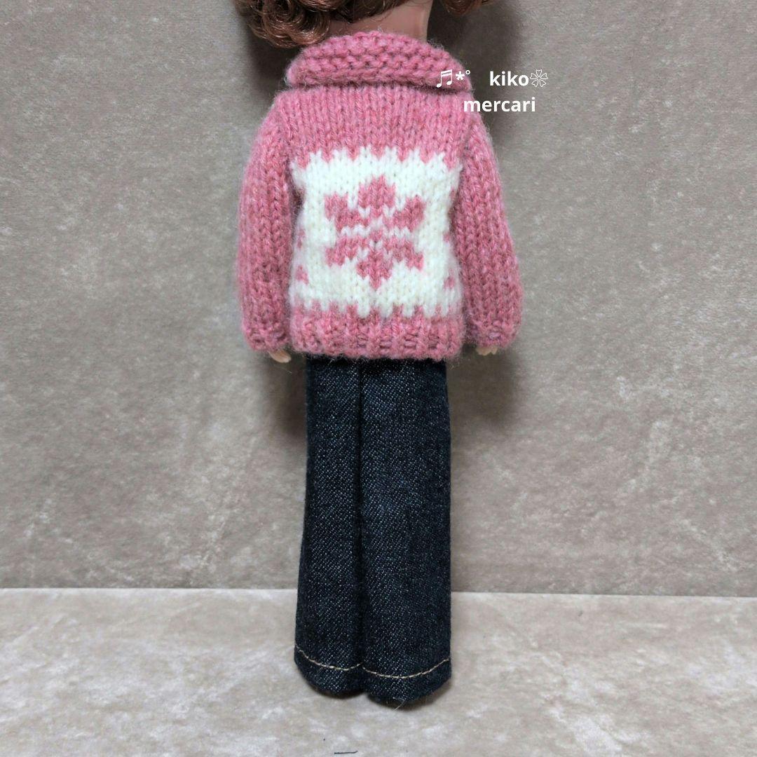 doll服’25　no184　22センチドール　セーター　アウトフィット　服