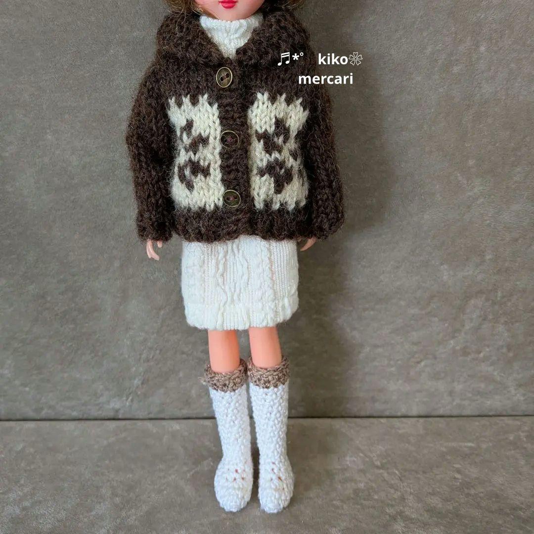 doll服’25　no184　22センチドール　セーター　アウトフィット　服