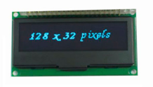 HGS128321-G-EH - DISPLAY OLED GRAFICO 128X32 BLUE/YELLOW