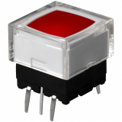 JB15LPC-JC - SWITCH TACTILE OFF (ON) SPST LED ROJO