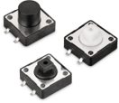 DTS-1275SMD 4C - TACT SWITCH SMD 12X12X7,5 MM 4 P.