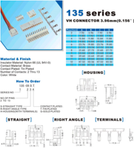 396WR08VH - HEADER 90º 8V 0.156" VH