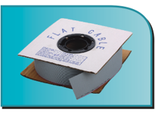 CP10CG-250REEL - CABLE PLANO GRIS 10 CONDUCTORES 76.5MTS