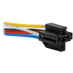 ZOCALO RELAY - ZOCALO CON CABLE RELAY AUTOMOTOR 4P0S.