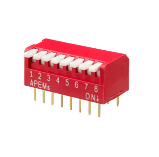 DSW02P - DIP SWITCH 2 LLAVES PIANO