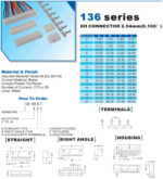250XH-02RT - HEADER 90º 0.098" 2V